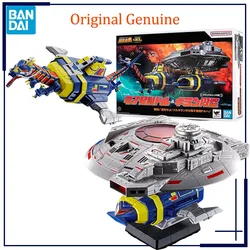 Original Genuine Bandai Anime GUNDAM SOUL OF CHOGOKIN Space Sheriff Gavan GX-106 Electronic Star Beast Dollar&Gilan DiskAction