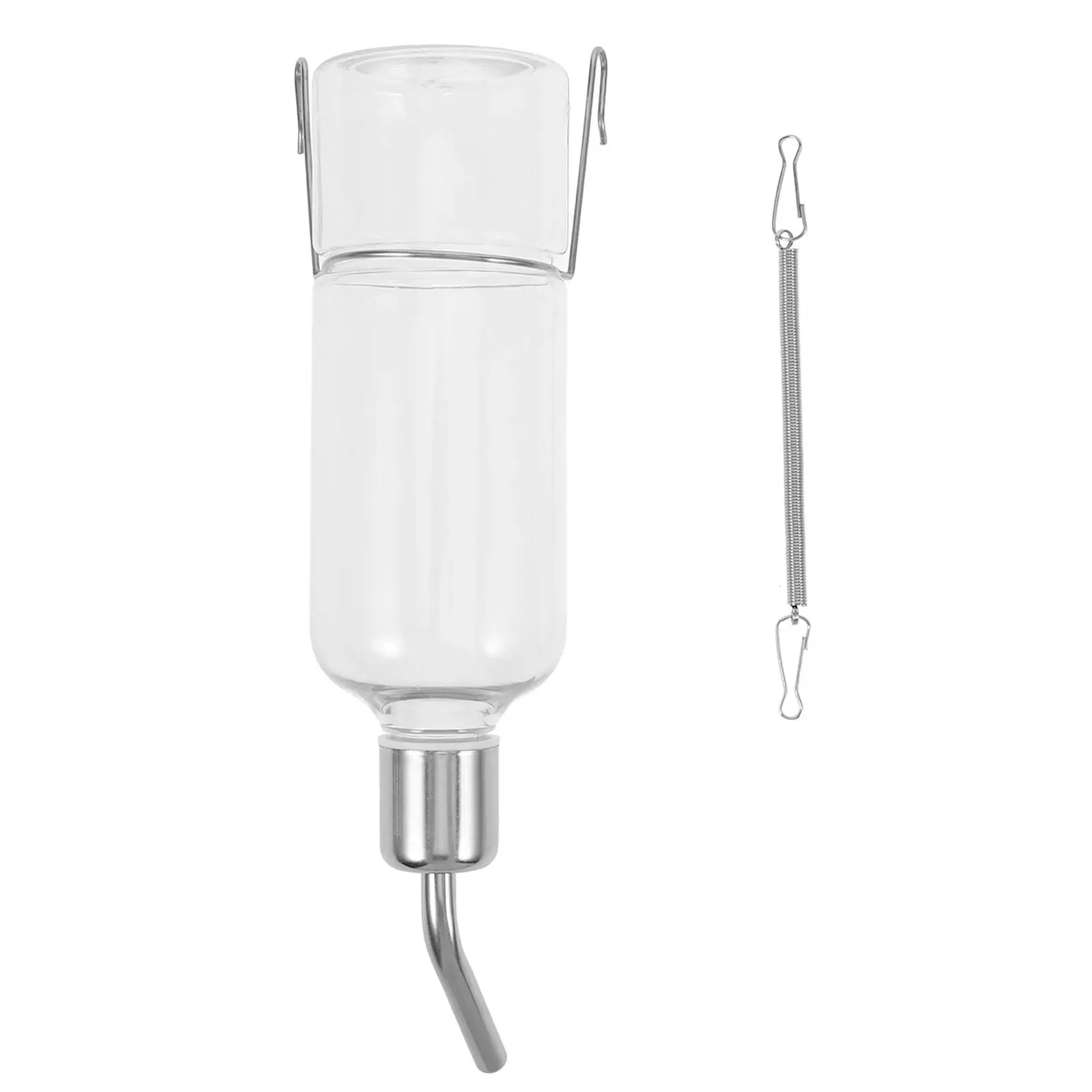 

Automatic Pet Dispenser for Cats Dogs Pet Supplies Small Animal Feeder Stainless Steel Cage Bottle Travel Supply