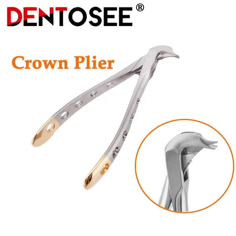 1Pc Dental Crown Spreader Forcep Tooth Crown Remover Plier Instrument Tool Stainless Steel