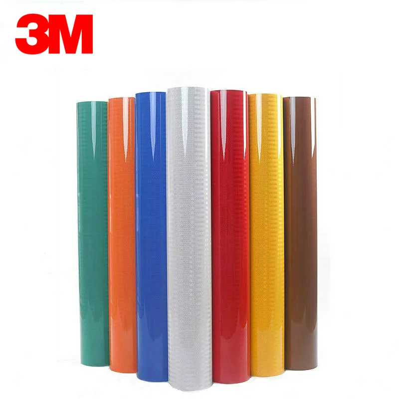 3M 3930 3931 3932 3935 3937 High Intensity Prismatic Reflective Sheeting Series , 50mmX45.72M/roll , Dropshipping