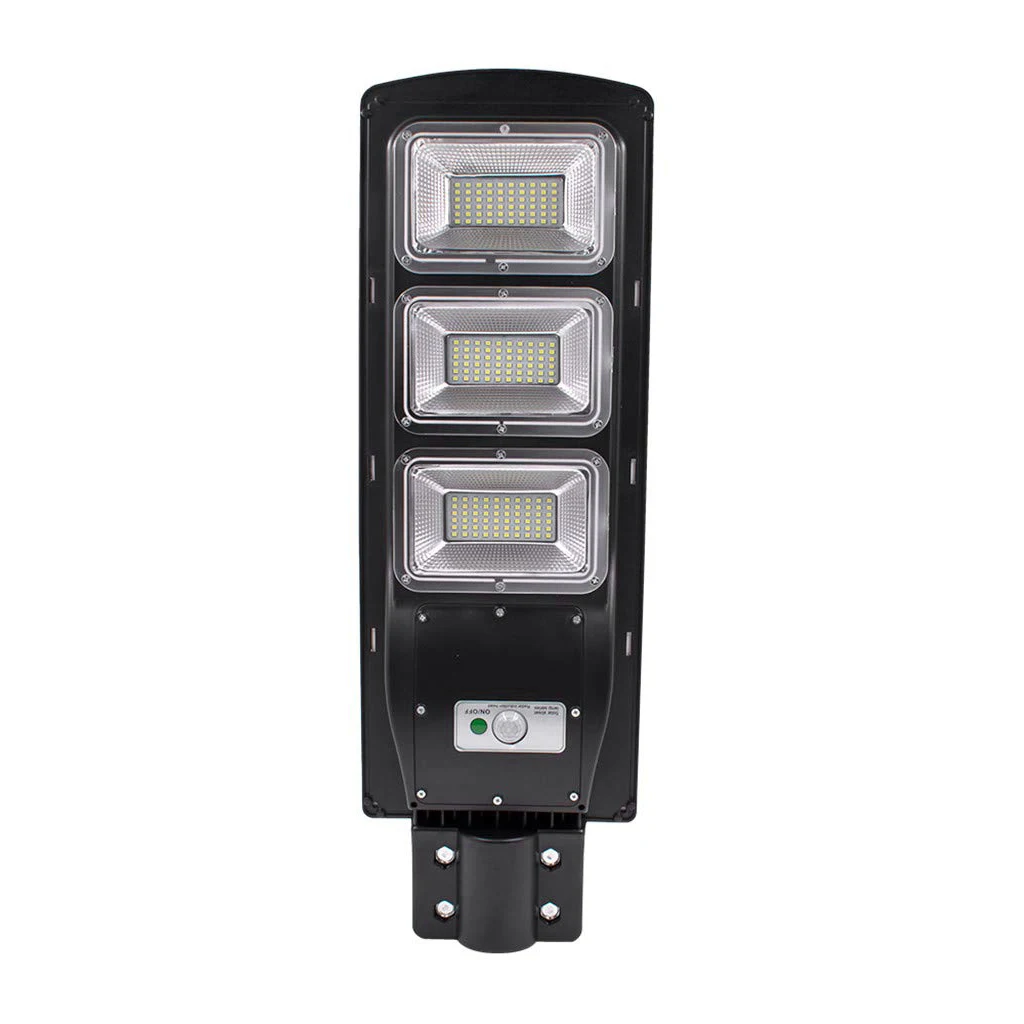 

90W LED Solar Street Light PIR Motion Sensor Wall Timing Light + Remote