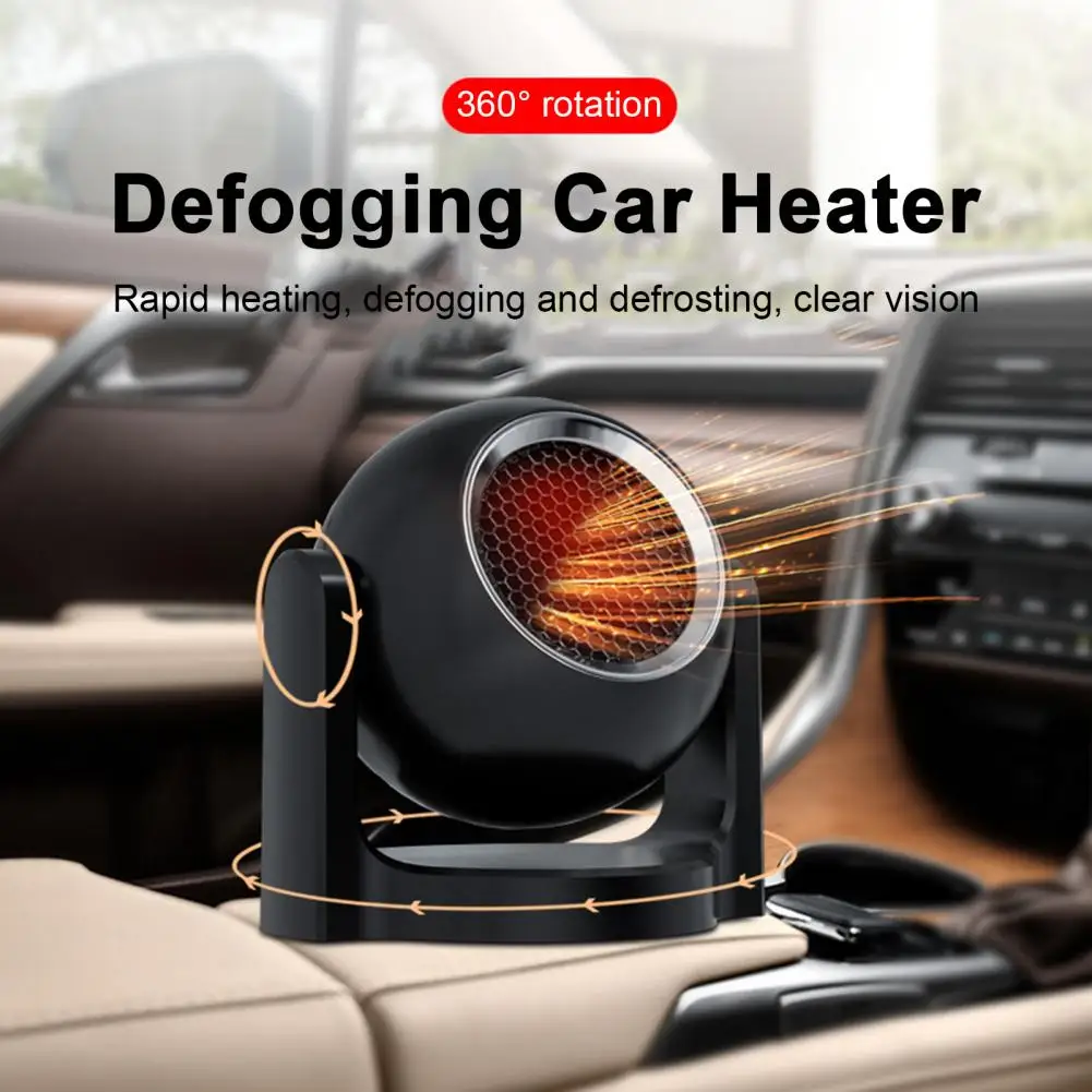 

Rapid Heating Car Heater Portable 12v Car Heater Fast Heating Fan for Winter Modes Defrosting Defogging Windscreen Auto