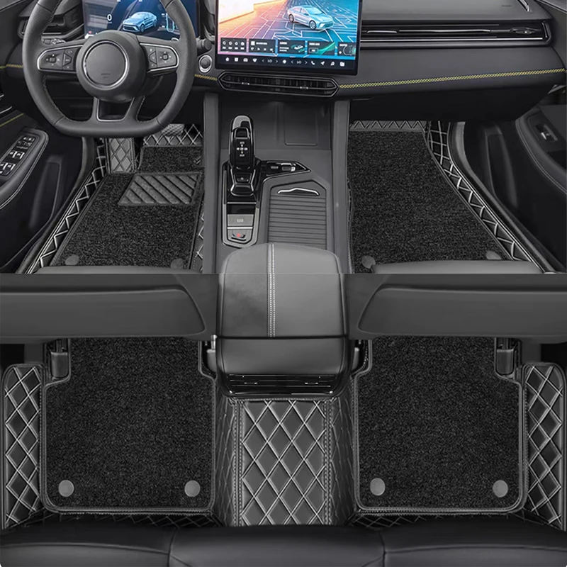 

Изготовленные на заказ двухслойные автомобильные коврики, подходящие для VW Golf 8 Mk8 Combic 2021 2022 2023 2024 2025 2026 2027 2028 Автоматический коврик для ног