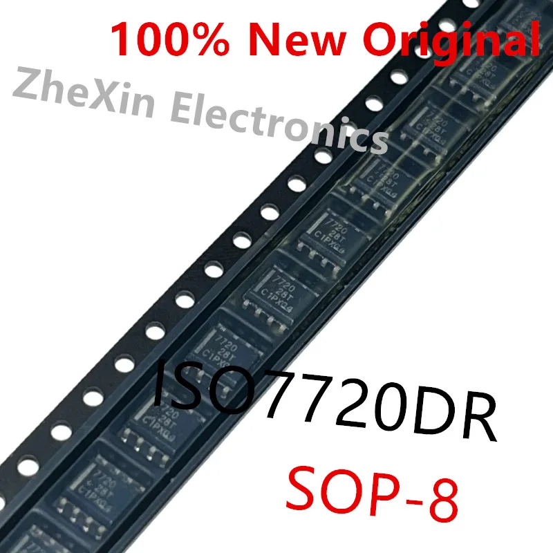 10PCS/Lot   ISO7720DR  7720 、ISO7720FDR  7720F 、ISO7720QDRQ1  7720Q 、ISO7720DWR  ISO7720  New Enhanced Digital Isolator chip