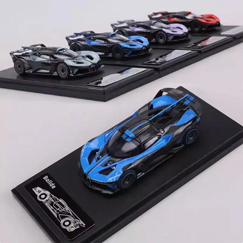 

Diecast Original 1:64 Scale Bolide Simulation Alloy Car Model Static Display Collectible Toy Gift Souvenir Decoration