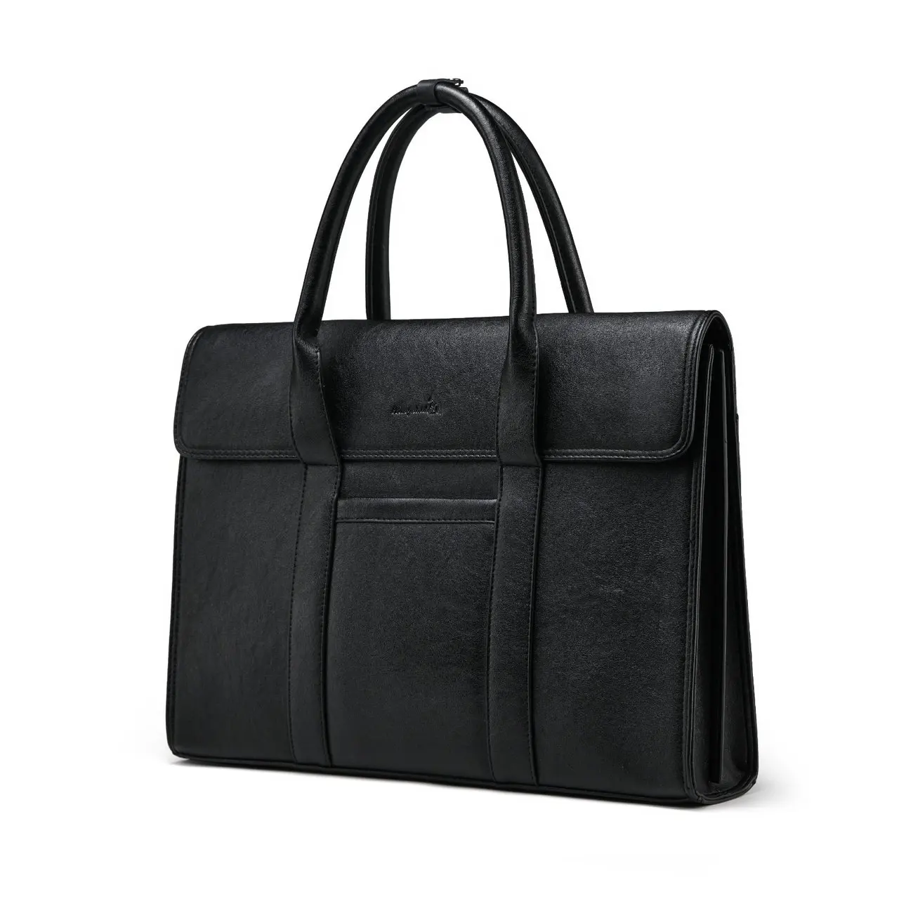 2026 New Luxury Pu Leather Business Men Briefcase Male Shoulder Bag Men's Messenger Tote Handbag Business Commuter Laptop Bag