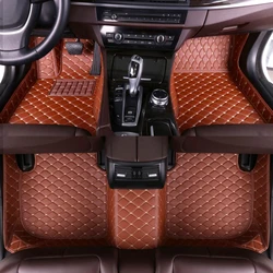 MIHAYO PU Car Floor Mats For BYD D1 2021 2022 2023  Custom Details Foot Pads Salon Carpet Cover Interior Accessories