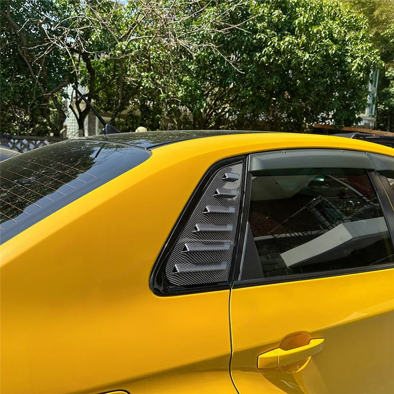 

Car Rear Triangular Window Louvers Shutters Blinds Cover Trim For Subaru Impreza WRX STI 2011-2014
