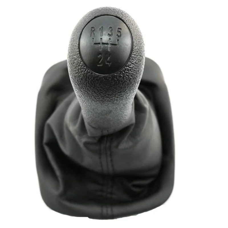 5 Speed Gear Shift Knob Stick Lever Gaiter Boot Cover for Skoda Octavia A4 Sedan 1996-2009