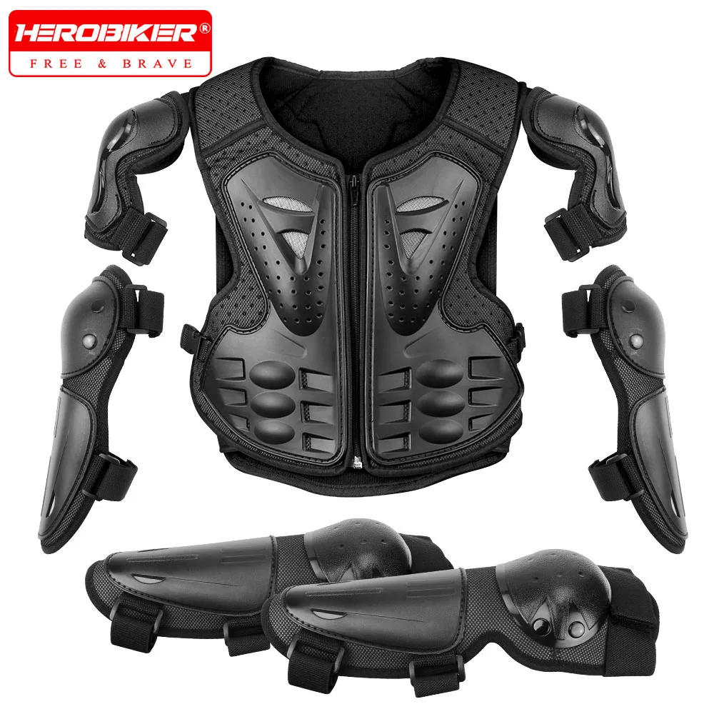 

Outdoor Motorbike Protective Children Armour Off-Road Mountain Riding Protective Gear Junior Riding Motorcycle Armour