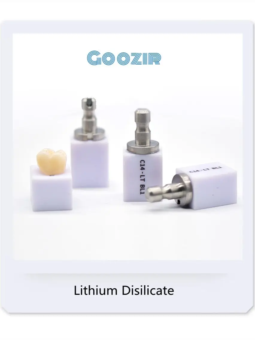 Goozir disilicate c14 Lithium di silikat ht Trans luzenz 5 Stück pro Box Dental materialien