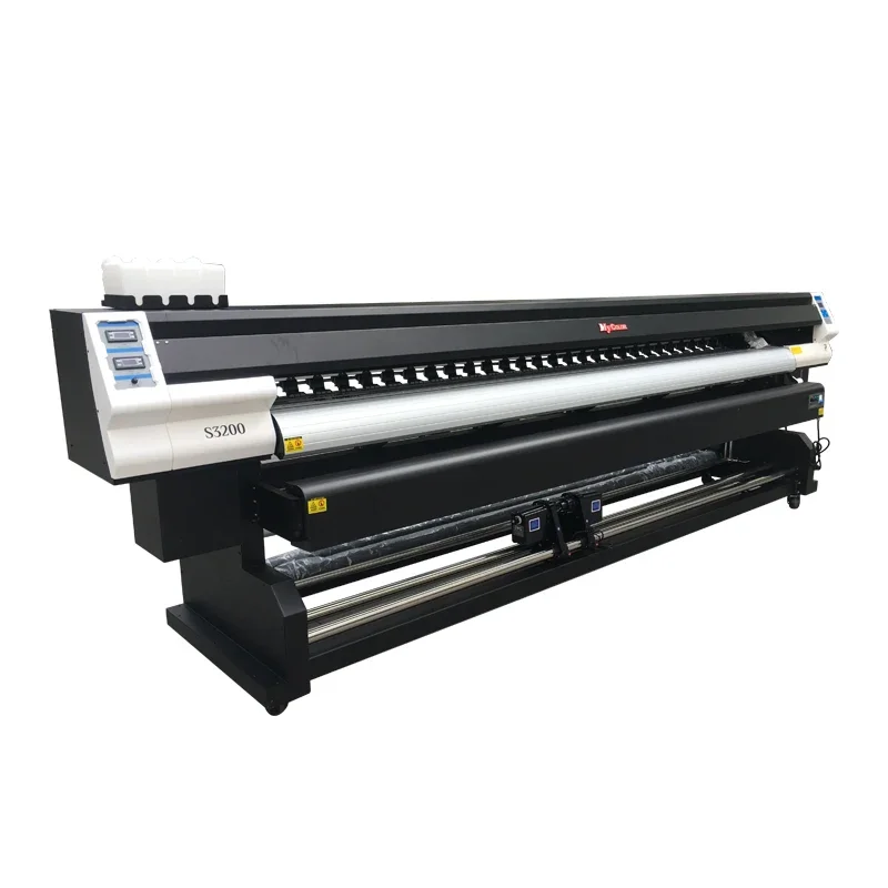 25 Jaar Fabriek Directe Hoge Snelheid 3.2M Digitale Groot Formaat Inkjet Printer Eco Solvent Printer I3200 Sticker Papier Voor Inkjet