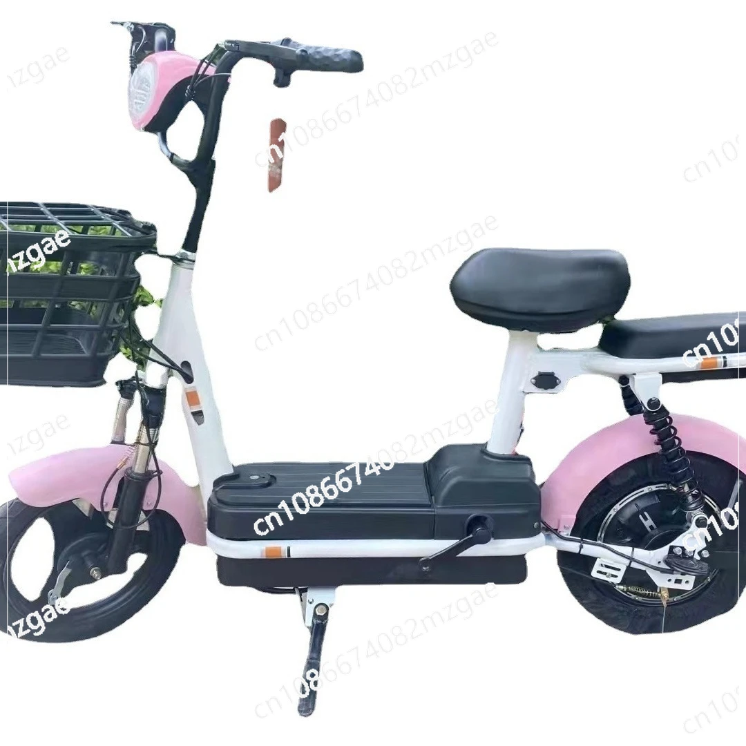 

Electric car battery car travel double small bicycle electric motorcycle two wheels