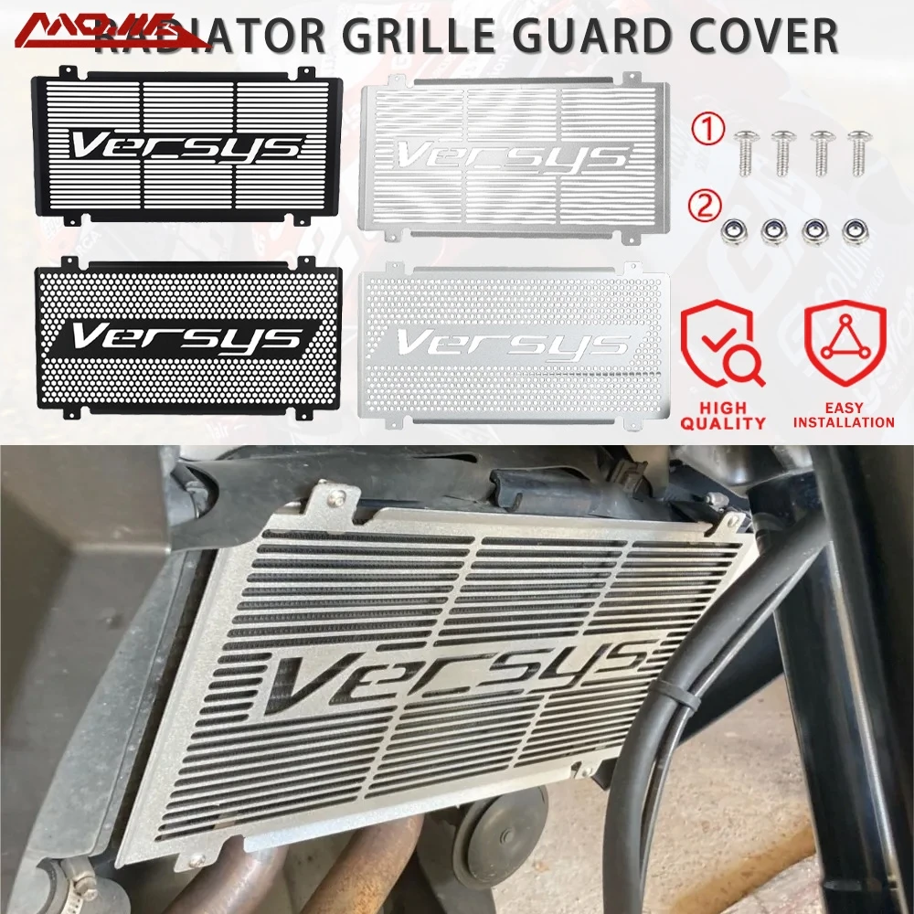 

VERSYS 650 мотоциклетная решетка радиатора, защитная крышка для KAWASAKI KLE650 KLE 650 VERSYS650 2009 2010 2011 2012-2014