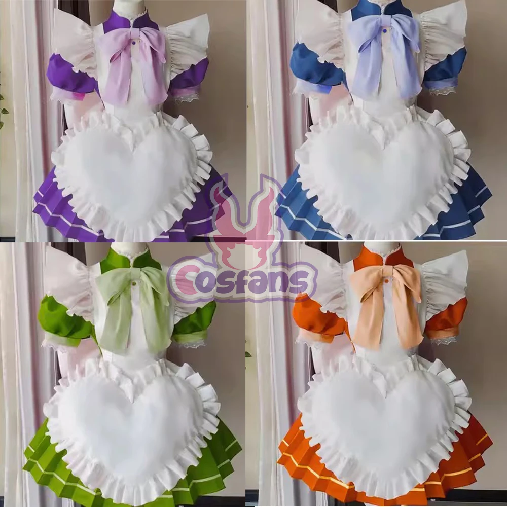 

Tokyo Mew Mew Cosplay Momomiya Ichigo Maid Dress Cosplay Costume Game Japanese Anime Outfit Coffee Lolita Multi-Styles Halloween