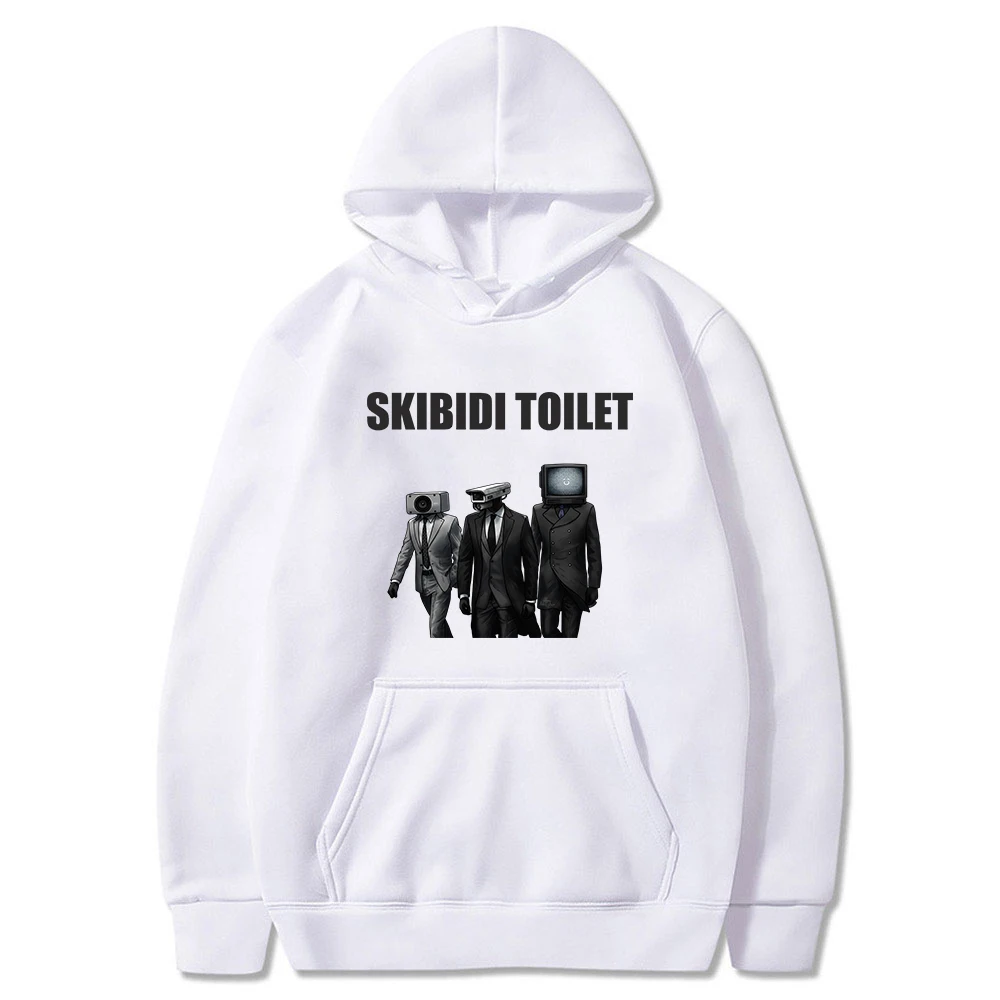 Skibidi Toilet Hoodie 2023 New Game Fashion Long Sleeve Streetwear Women Men Hooded Sweatshirt Harajuku Funny Clothes