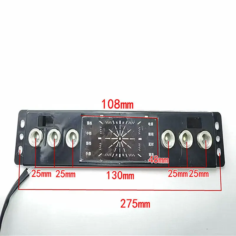 Range Hood Accessories Six Built Touch Screen Induction Switch B197C-YH Control Main Board U029C/B