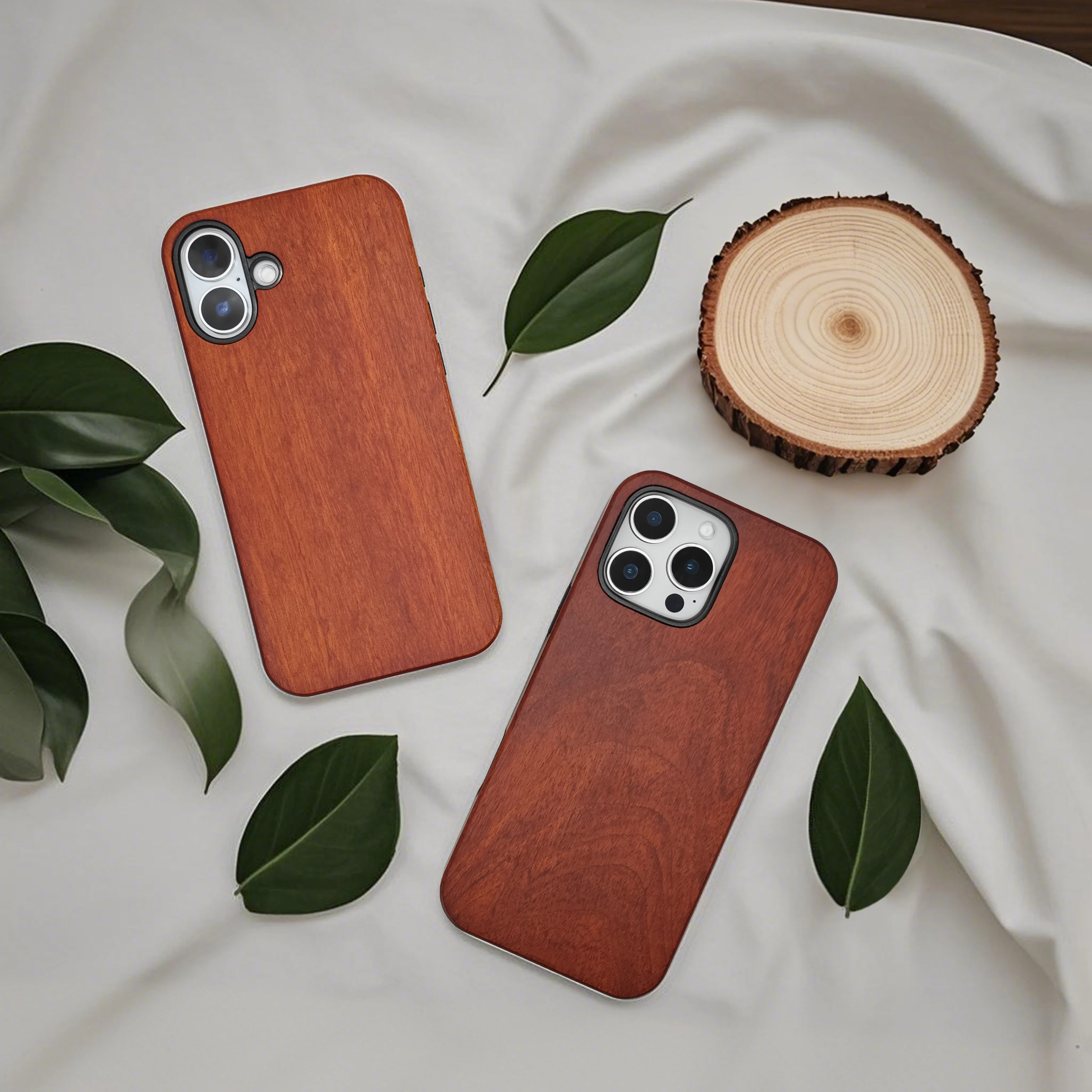 

Phone Case for iPhone 16 Pro Max Plus,made of High Quality Rosewood and TPU,Natural Wood Grain,Shockproof Design Protective Case