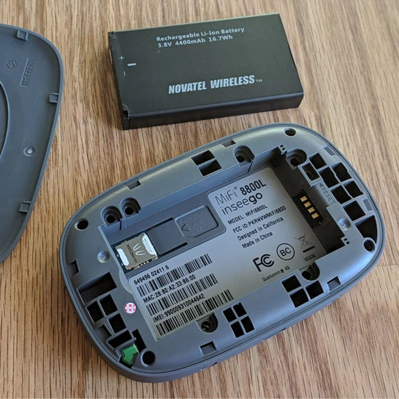 Разблокированный CAT18 1,2 Гбит/с Inseego 8800L мобильный аккумулятор емкостью 4400 мАч портативная беспроводная точка доступа Wi-Fi 4G Lte маршрутизатор
