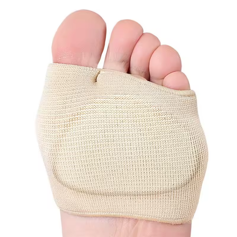 Silicone Gel Half Insoles for Metatarsal Forefoot Pain Relief Shoe Pads Ball of Foot Cushions For Hallux Valgus Corrector Socks
