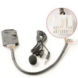 DC12V AUX Interface Bluetooth Adapter For Honda For Accord For Civic For CRV For ODYSSEY For Siming Microphone Adapter Accessori
