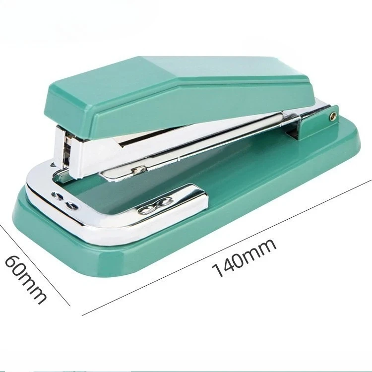 1PCS Rotatable Desktop Staples, Multifunctional Labor-Saving Stapler for Booklet Pricing List, School Students Office Supplies