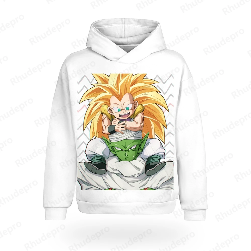 

Goku Hoodie Short Vegeta Tops Super Saiya Men High Quality 100-5XL Tee Men's Harajuku Style Streetwear New 2024