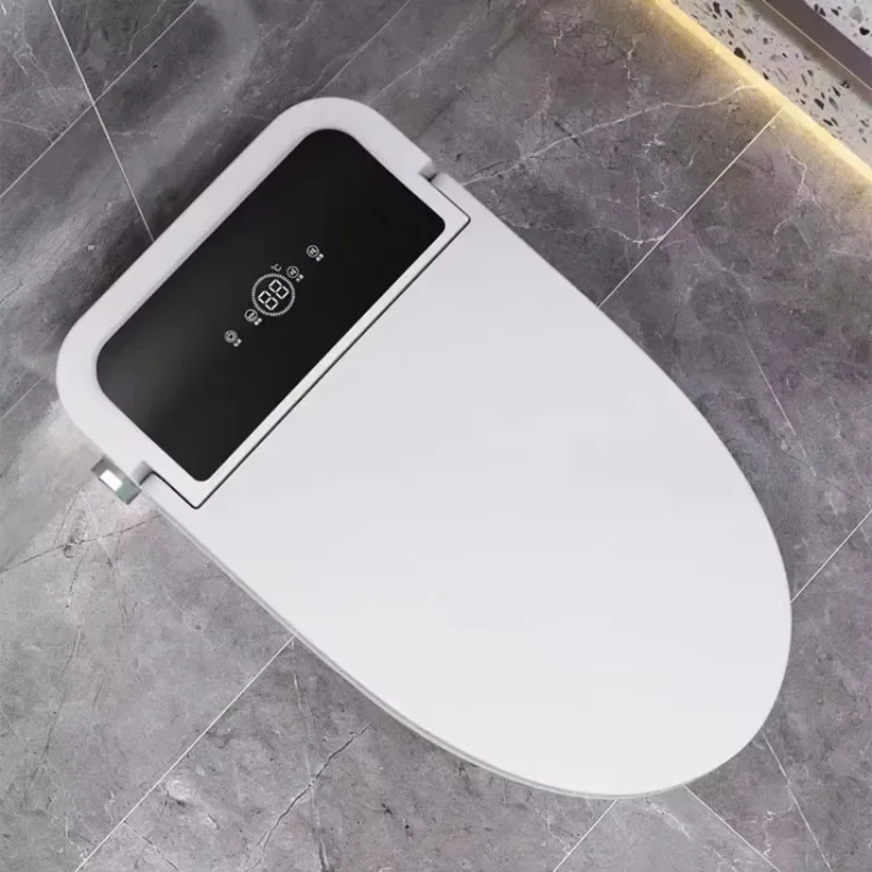 

Tarpul Top Sale White Ceramic Smart Toilet Intelligent Set Elongated Bowl Sanitary Ware for Hotels One Piece Floor Mounted