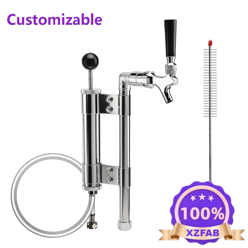Factory Direct 2026 Top Pompa per Birra, Pompa Manuale per Birra da 8 Pollici, Convertitore Verticale per Kegerator