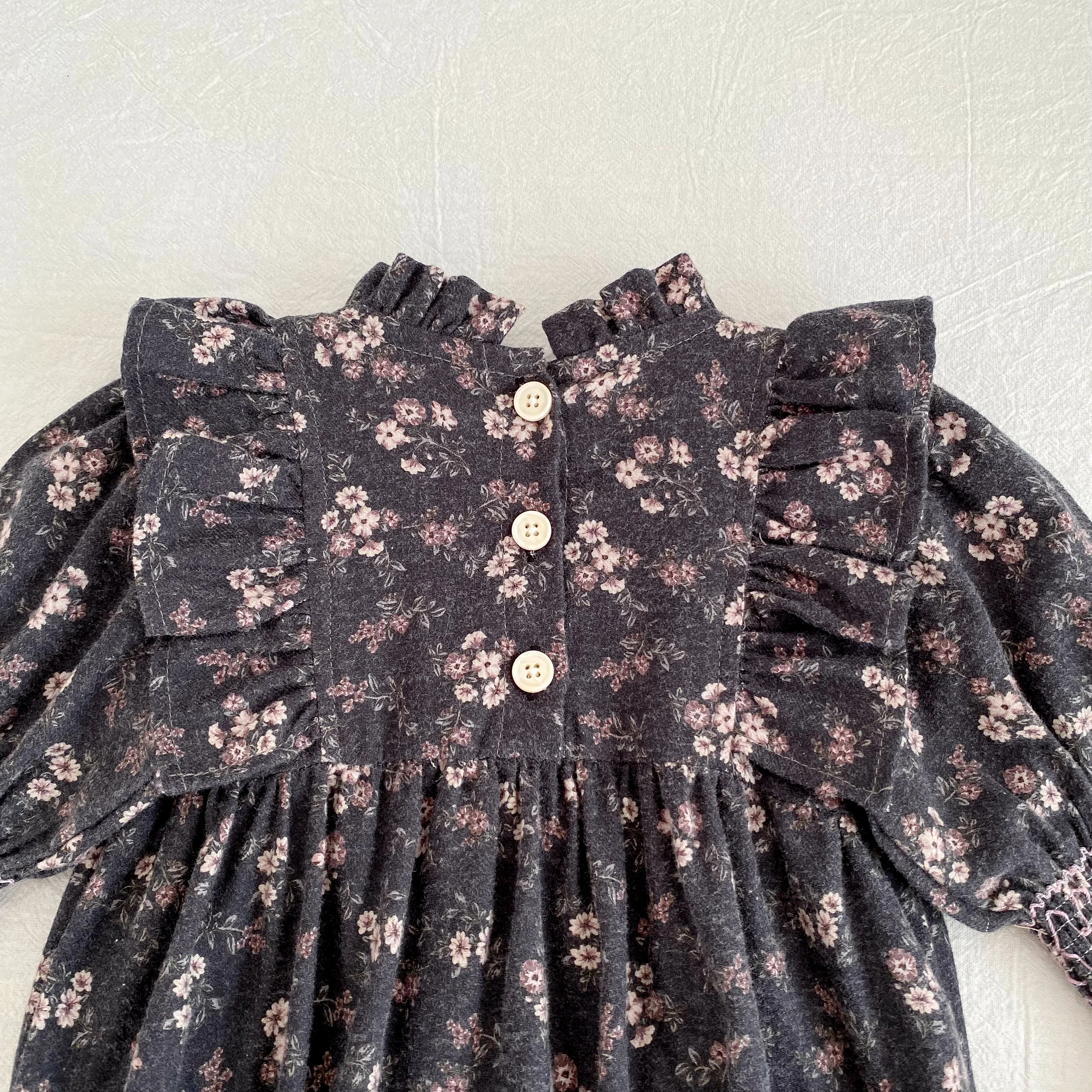 2026 Neu 0-24M Frühling Kleinkind Mädchen Strampler Langarm Baumwolle Bestickt Da Lan Baby Mädchen Overall Kinderkleidung – Detail 8
