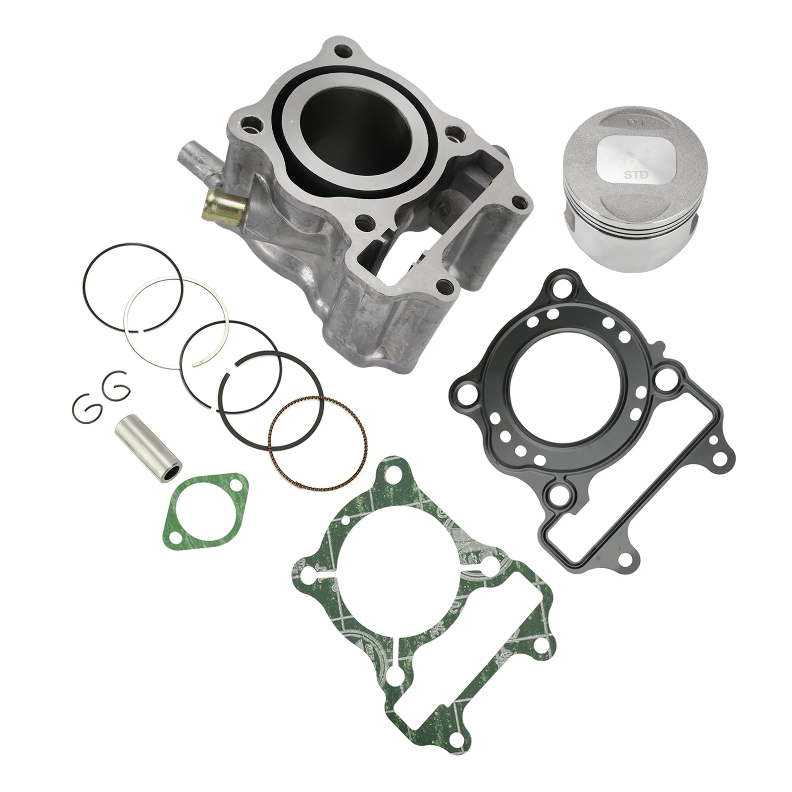 Areyourshop-Kit de juntas de pistón, cilindro de 52,4mm, para Honda SES 125, Kat 2002 - 2006