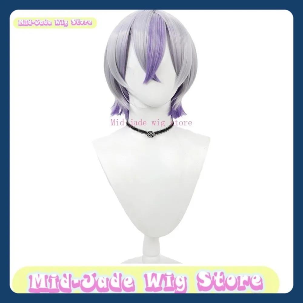 Peruca de jade médio loja touken ranbu taikogane sadamune peruca anime jogo rpg festa de halloween peruca sintética