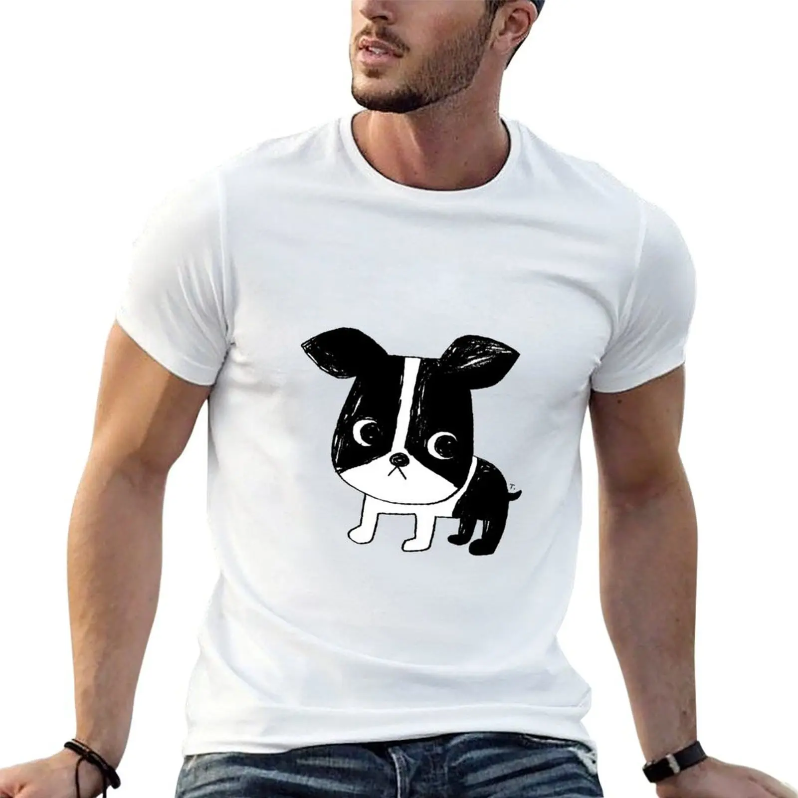 

Boston Terrier T-Shirt t shirts with prints anime t shirts for man anime tshirt T-Shirt