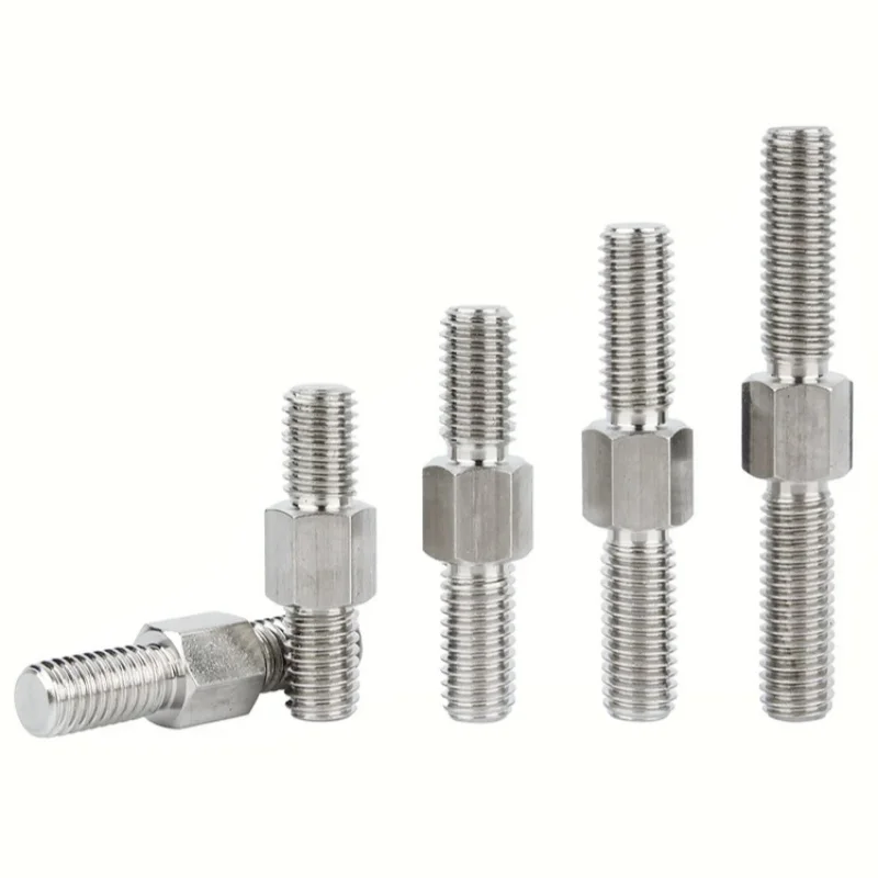 304 Stainless Steel Left Right Thread Double End Thread Rod Bar Stud Screw Bolts M3 M4 M5 ~ M16