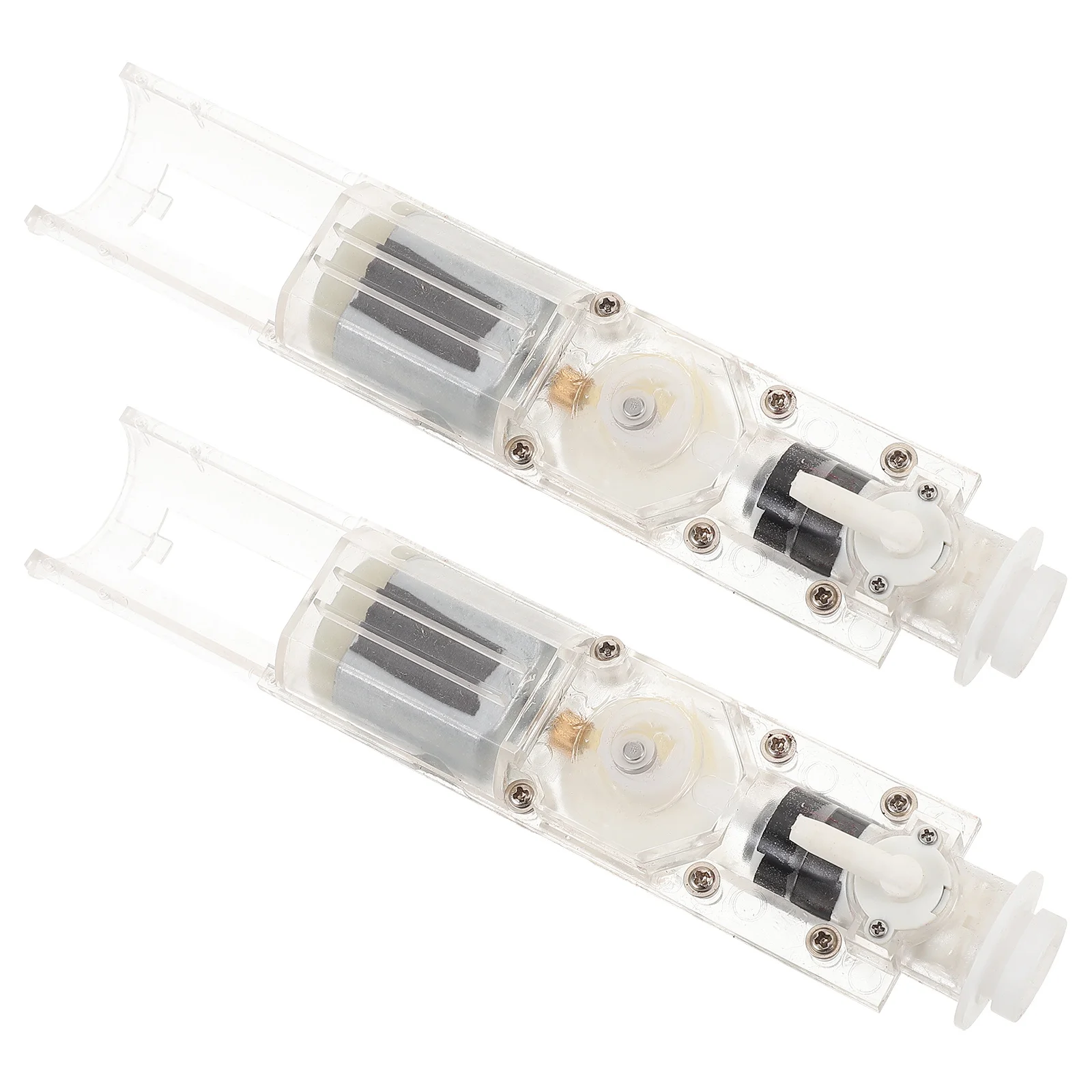 2 szt. Przezroczyste rdzenie pompek dentystycznych wysokociśnieniowych, zamienniki z tworzywa konstrukcyjnego, tłokowe złączki, podróżny irygator do jamy ustnej, higiena jamy ustnej