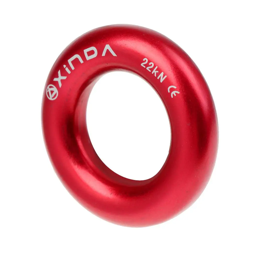 Super Light Rappel Ring Durable Aluminum Anchor Rope Connector Climbing Support Accessory for Rigging