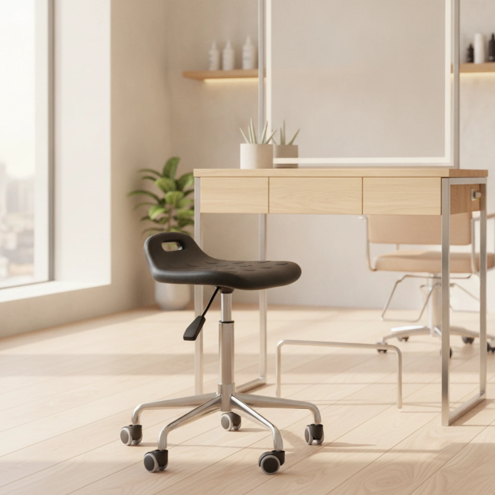 Höhenverstellbarer Hocker Mobi – Office Furniture Hardware Bewertung und Preis
