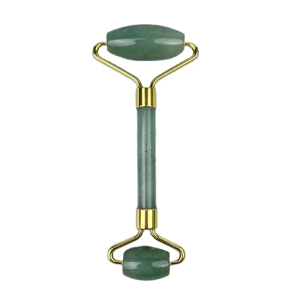 ลูกกลิ้งนวดหน้าหยก 1 ชิ้น - ลูกกลิ้งหยกตงหลิง เครื่องมือนวดหน้า - เครื่องนวดหน้าแบบลูกกลิ้งสองหัวเฉพาะทาง