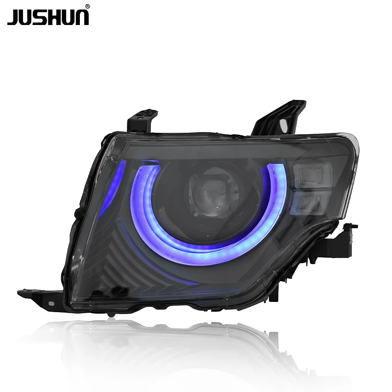 Picture 3: JUSHUN Car Upgrade Led Headlight Head Light Front 2005-2021 Head Lamp Front Lamp Accessories for Mits ubishi Pajero V97 Light