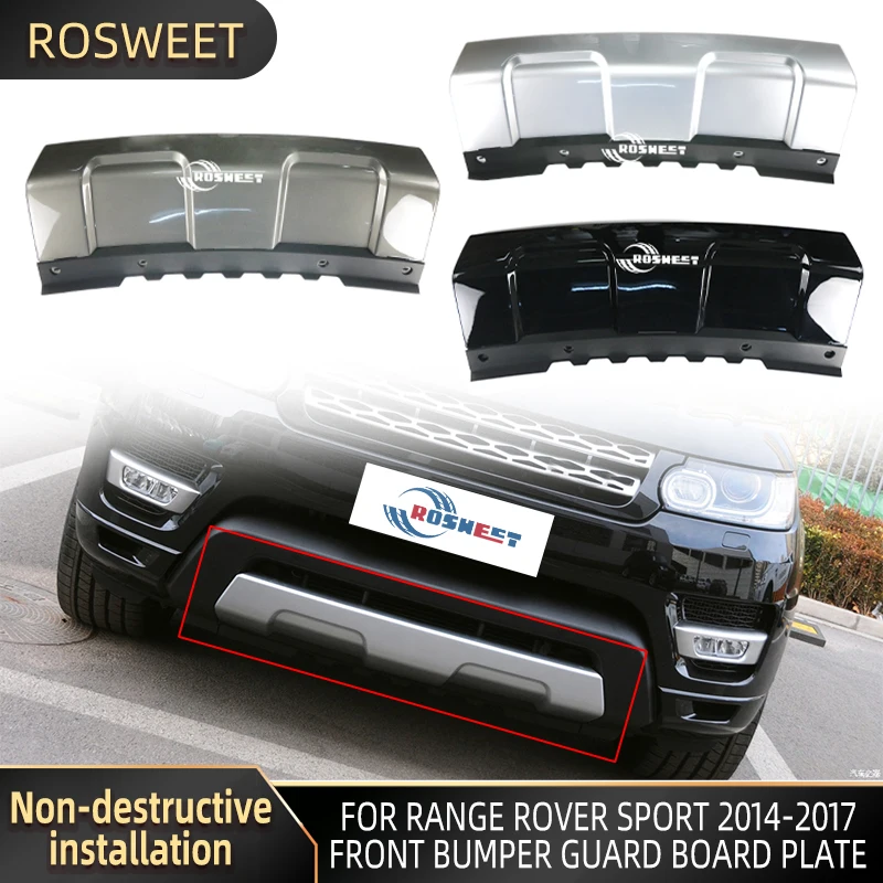 For Range Rover Sport 2014-2017 L494 Front Bumper Guard Board Plate Car Accessories