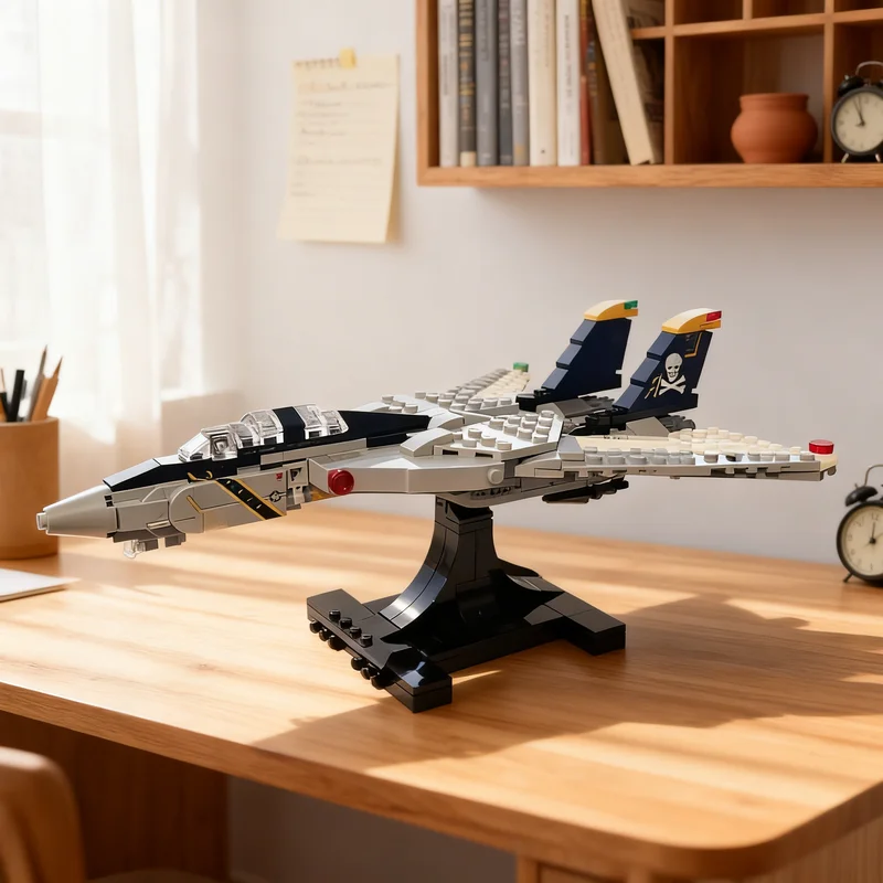 

394 шт. система MOC F Tomcat 1, масштабная модель здания, рождественские подарки, блоки, архитектура, сборная игрушка, сделай сам, образование, творческая идея