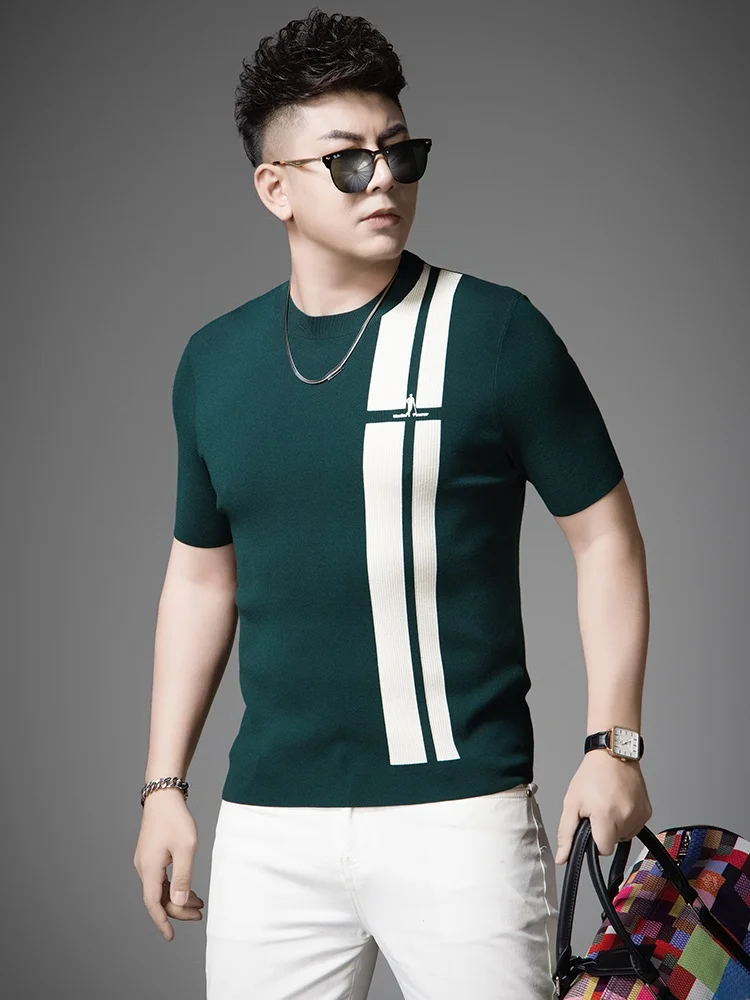 

Ele Men's ort Sve Knitwear round Ne Fluffy Warm Base Layer Faionable Autumn Winter Top Quali European Sle