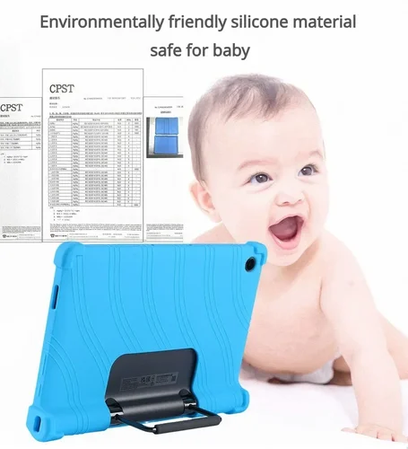 Imagen 2 del producto Funda blanda para Lenovo Yoga Tab 11, carcasa protectora de cuerpo completo de silicona para tableta Yoga Tab11 2021 YT-J706F J706N J706X