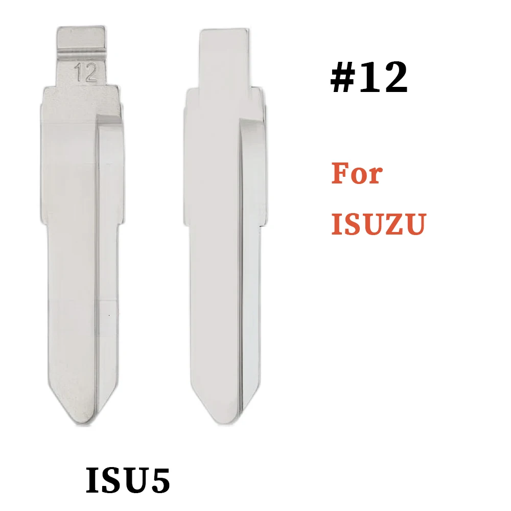 

Заготовка ключа-брелока для самостоятельной сборки (KeyDiy), универсальный выкидной ключ-брелок для Xhorse, VVDI, JMD # 12 ISU5 совместим с ISUZU