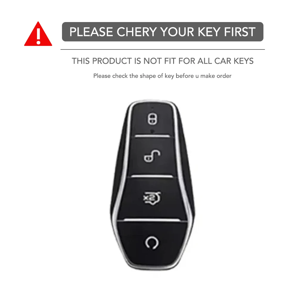 Silicone Key Fob Cover for BYD Song Plus, Atto 3 & Han
