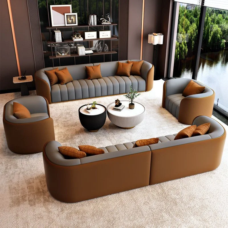 u Beauty salon clothing store sofa living room office business new light luxury hotel lounge area negotiation table and chair gr