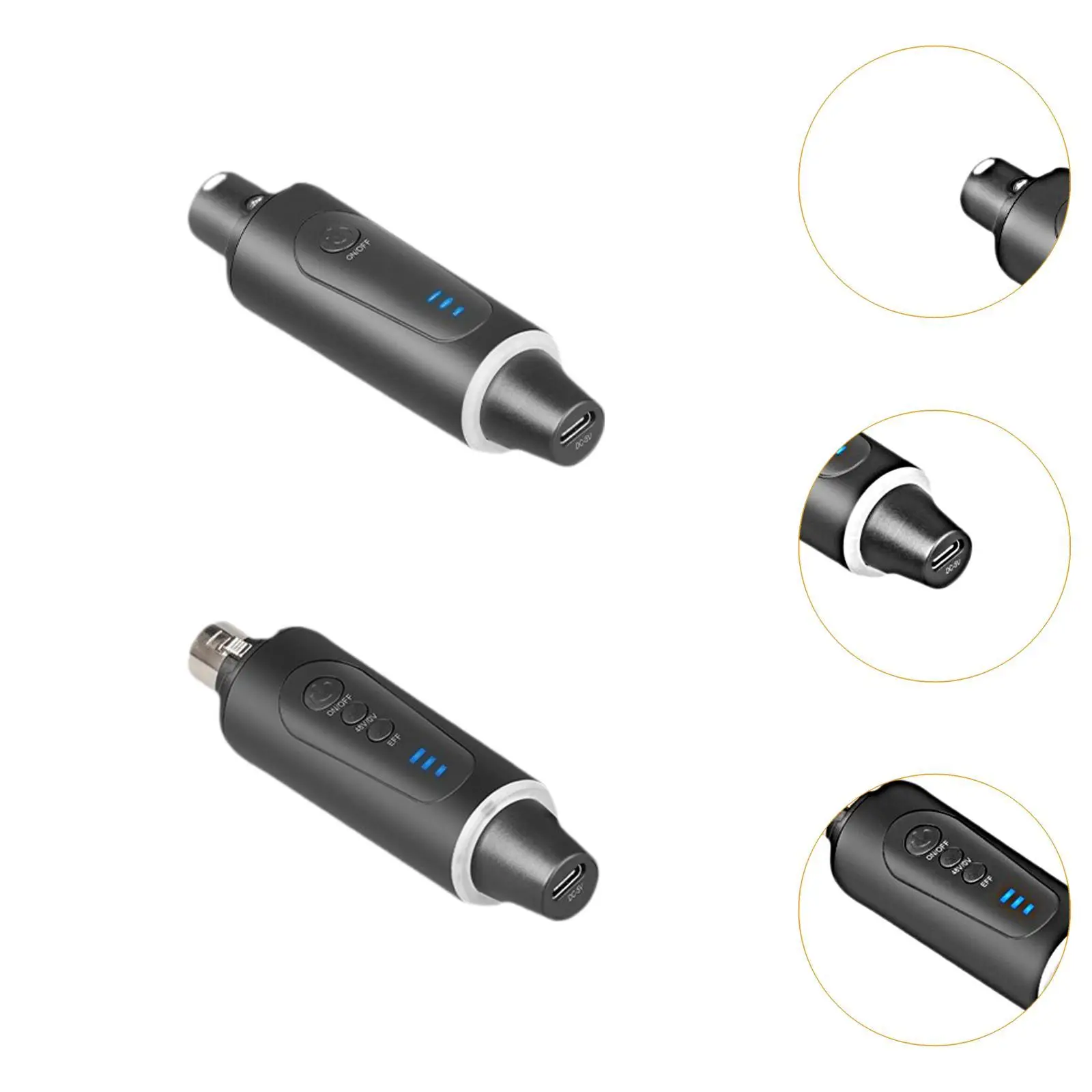 2x XLR Mic Wireless System Mic Accessories for Sound Console Indoor Outdoor