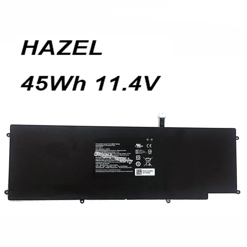 HAZEL 3ICP4/92/77 45Wh 3950mAh 11.4V Laptop Battery For Blade Stealth 12.5