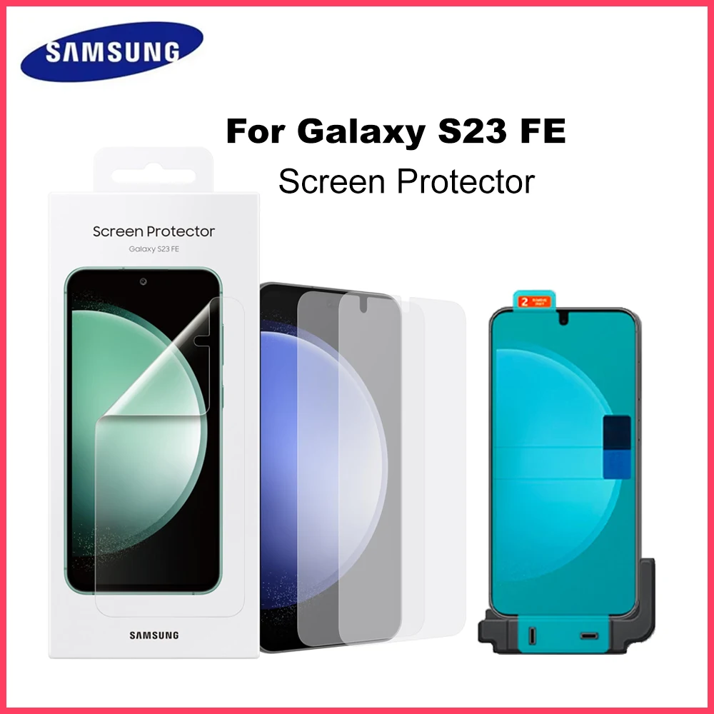 2PCS Original SAMSUNG Galaxy S23 FE Screen Protector Transparent EF-US711CTEGUS