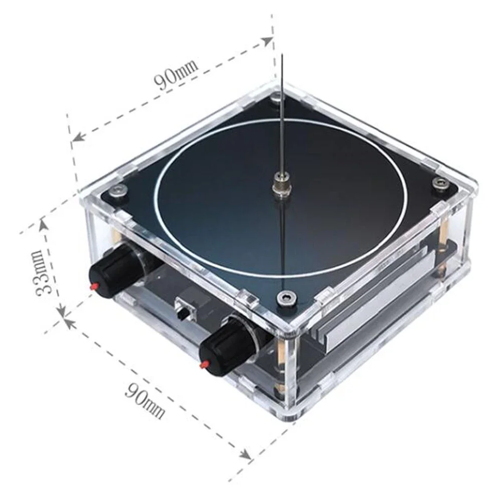 Mini Music Boxes For Tesla Coil Bluetooth-compatible Loudspeaker Wireless Touchable Artificial Lightning Speaker High Power